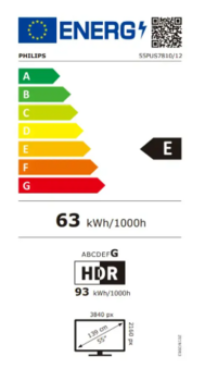 Philips 55PUS7810/12 Ultra HD QLED 4K Televizors 55