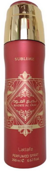 Lattafa Badee Al Oud Sublime Дезодорант спрей DSR 200 ml (6290360597973)