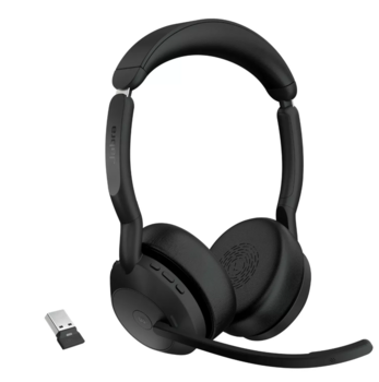 Jabra Evolve2 55 - Link380a MS Stereo Беспроводные наушники (25599-999-999)