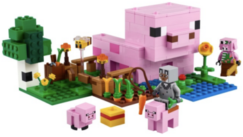 LEGO 21268 Minecraft The Baby Pig House Конструкторы (21268)