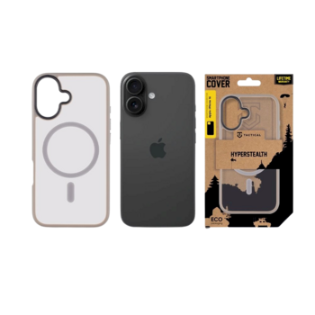 Tactical MagForce Hyperstealth Cover Защитный чехол для iPhone 16 / светло-серый (TA-57983121843)