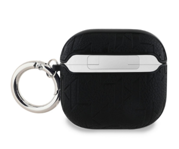Karl Lagerfeld PU Embossed Karl and Choupette Heads Case Чехол для наушников Apple AirPods 4 (KLA4PGKCPK)