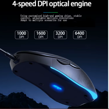 Acer OMW214 Проводная оптическая мышь 6400DPI (OMW214)