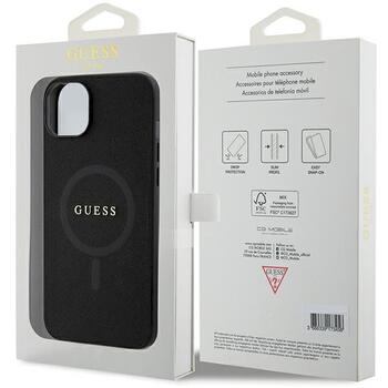 Guess GUHMP15MPSAHMCK Hardcase Saffiano MagSafe Защитный чехол для iPhone 15 Plus / 14 Plus 6.7
