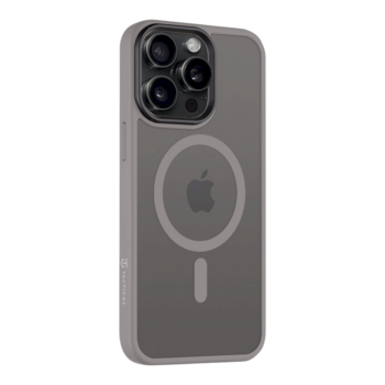 Tactical MagForce Hyperstealth Cover Защитный чехол для iPhone 15 Pro Max / светло-серый (TA-57983115964)