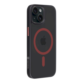 Tactical MagForce Hyperstealth 2.0 Cover Защитный чехол для iPhone 15 / чёрный/красный (TA-57983121099)