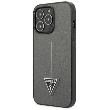 Guess GUHCP13LPSATLG Saffiano Triangle Logo Защитный чехол для iPhone 13 Pro / 13 6,1