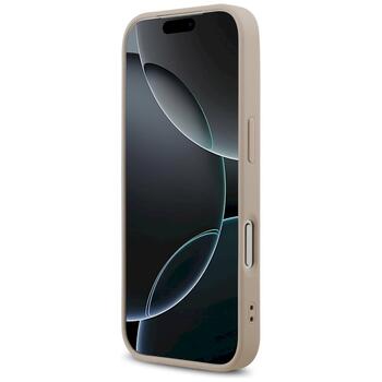 Case Guess 4G Printed Stripes MagSafe Защитный чехол для iPhone 17 Pro / розовый (GUHMP17LP4RPSP)