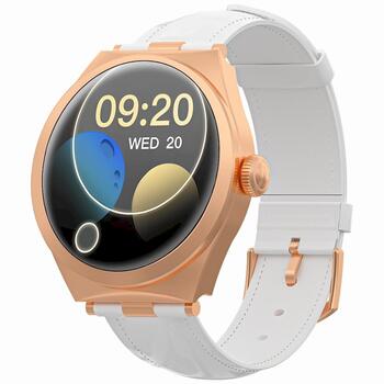 Smartwatch Gravity Умные часы / розовое золото-белый (GT25-5)