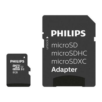 Philips FM08MP45B Карта памяти MicroSDHC 8GB Class 10 / UHS-I (FM08MP45B)