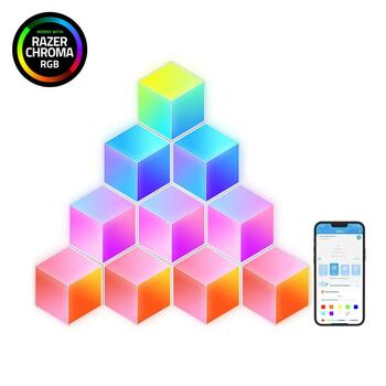 Govee B6066 Hexa Pro RGBIC LED Smart Panel Bluetooth / Wi-Fi / 10pcs (H6066302)