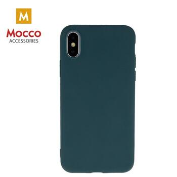 Mocco Ultra Slim Soft Matte 0.3 mm Matēts Silikona Apvalks Priekš Xiaomi 12 5G / 12X 5G Tumši Zaļš (MO-SO-MA-XI-12-GE)