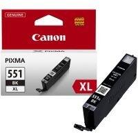 Canon CLI-551 Oriģinālā XL Tintes Kasetne / Melna (6443B001)