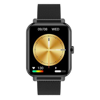 Garett Smartwatch GRC CLASSIC Black Steel Умные часы IPS / Bluetooth / IP68 / SMS (CLASSIC_BLK_STL)