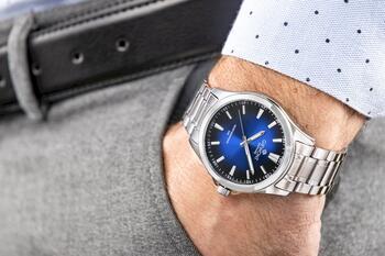 Giewont Elegance Sapphire Vīriešu pulkstenis / sudraba-zils (GW5160-B3)