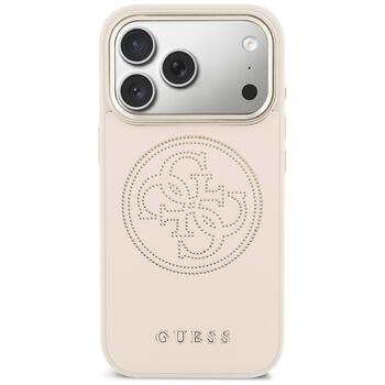 Guess Perforated 4G MagSafe Case Защитный чехол для iPhone 17 Pro / розовый (GUHMP17L5PG4SRGP)