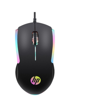 HP M160 Проводная игровая оптическая мышь RGB (M160BK)