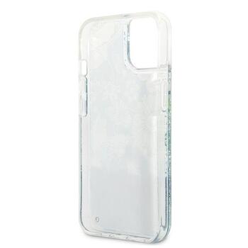 Guess GUHCP13MLFLSN Flower Liquid Glitter Защитный чехол для iPhone 13/14/15 6,1