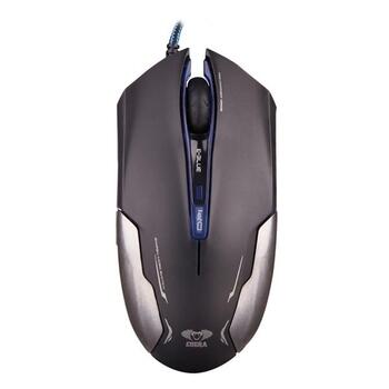 E-Blue Cobra EMS653 Игровая мышь с Дополнительными кнопками / LED Подсветка / 3000 DPI / USB (EMS653BKAA-IU)