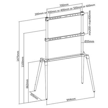Nedis TVSM7250WT TV stends 60