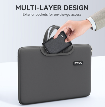 BWOO BO-CB63PK Portatīvā datora soma 14