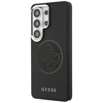 Case Guess Perforated Logo MagSafe Защитный чехол для Samsung Galaxy S26 Ultra / чёрный (GUHMS26L5PG4SRGK)