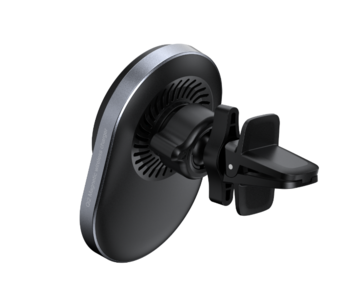 Quik Accessories QM-900 Магнитный Aвтомобильный держатель для телефона с Qi2 беспроводной зарядкой 15W (QM-900)