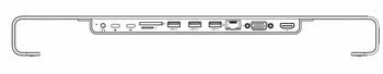 Swissten Многофункциональный Док USB-C станция для портативного компьютера / HDMI / USB 3.0 / 2x USB-C / RJ45 / SD / Micro SD / VGA / Audio (44040104)