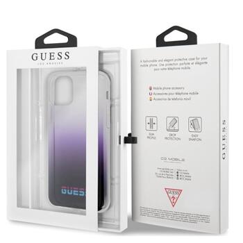 Guess GUHCN65DGCPI Hardcase California Aizsargapvalks priekš iPhone 11 Pro Max / gradient purple (GUHCN65DGCPI)