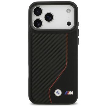 BMW M Carbon Line & Logo MagSafe Case Защитный Чехол для Apple iPhone 17 Pro Max (BMHMP17X25PCCSCKR)