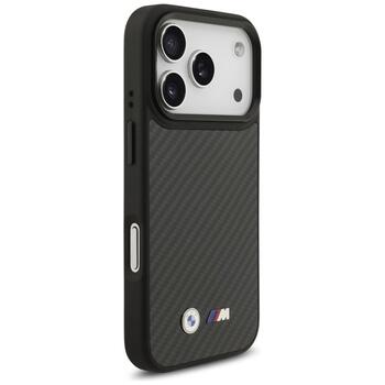 BMW M Kevlar Matt MagSafe Case Aizsargapvalks priekš Apple iPhone 17 Pro (BMHMP17L24CFMMK)