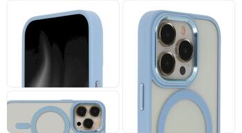 Mocco Satin Elegant MagSafe Case Защитный Чехол для Apple iPhone 15 Pro Max (MO-SEMG-IP-15-PM-BL)