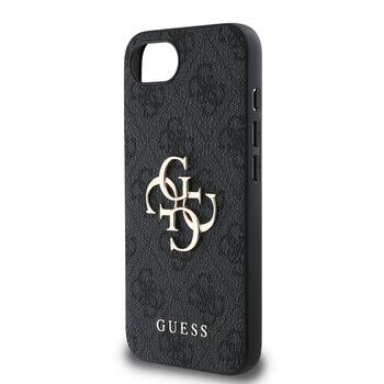 Guess PU 4G Metal Logo Case Защитный чехол для Apple iPhone 16e (GUHCPSE44GMGGR)
