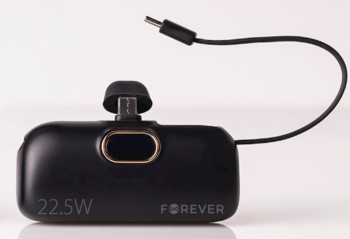 Forever MTB-100 Mini Внешний аккумулятор 22.5W 5000mAh USB-C (GSM182135)