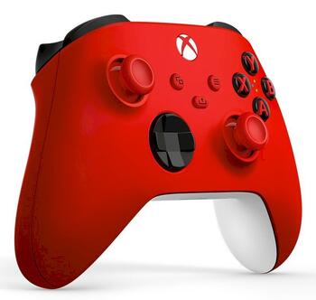 Microsoft Xbox Wireless Controller Robot White Spēļu kontrolieris / sarkans (QAU-00012) (QAU-00012)