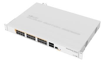 MikroTik CRS328-24P-4S+RM Cloud Core Router Switch 24x 1000Mb/s PoE+, 4x SFP+ 10G (CRS328-24P-4S+RM)