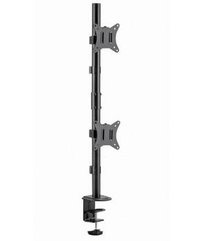 Gembird MA-D2-02 Vertikālais Galda Stiprinājums 2 displejiem 17″-32″ (MA-D2-02)
