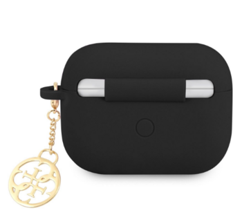 Guess 4G Charm Silicone Case Austiņu Maciņš Apple AirPods Pro (GUAPLSC4EK)