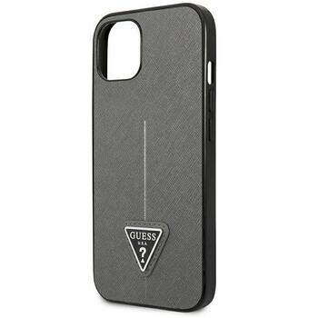 Guess GUHCP14SPSATLG Saffiano Triangle Logo Защитный чехол для iPhone 13/14/15 6.1