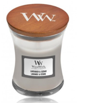 Woodwick Lavender & Cedar Aromātiskā svece 610 g (5038581103068)