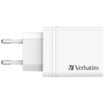 Verbatim CHR-30EU2 USB / USB-C Tīkla Lādētājs 30W (49701V)