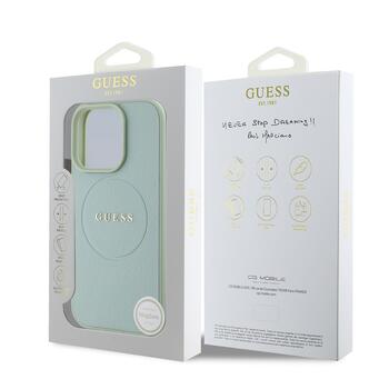 Guess PU Grained Classic Logo MagSafe Case Чехол для Apple iPhone 16 Pro (GUHMP16LPGHSMMN)