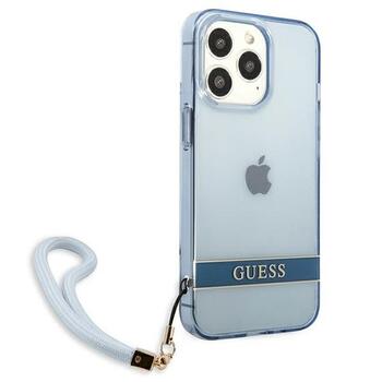 Guess GUHCP13LHTSGSB Hardcase Translucent Stap Защитный чехол для iPhone 13 Pro / 13 6,1