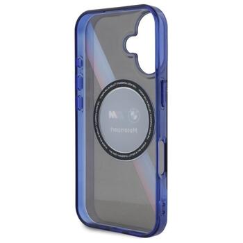 BMW Motorsport IML Circle MagSafe Aizsargapvalks Priekš Apple iPhone 16 (BMHMP16S23HTPUK)