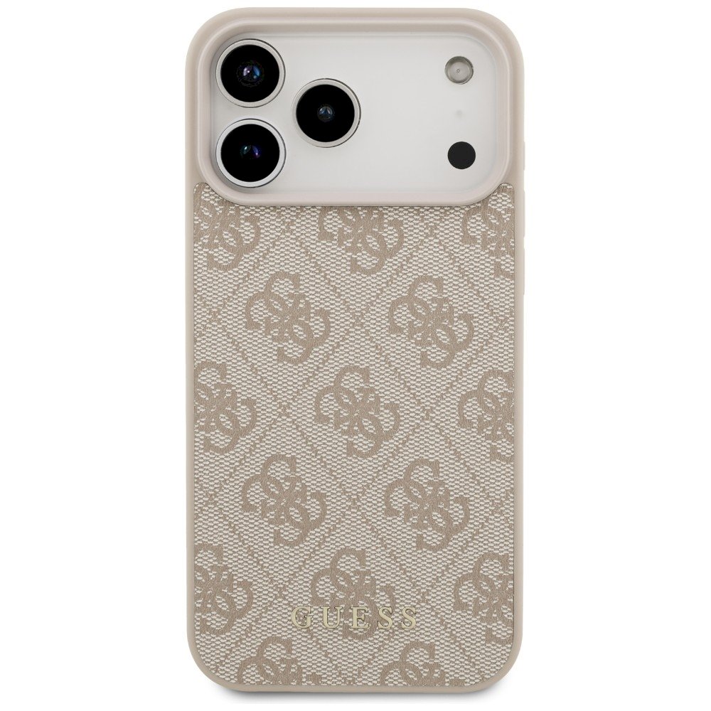 Guess 4G Classic Case Aizsargapvalks priekš iPhone 18 Pro Max / iPhone 17 Pro Max / rozā (GUHCP18XG4GFPI)