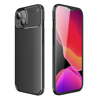 Mocco Trust Armored Shockproof Carbon чехол для Apple iPhone 13 Pro Черный (MO-TR-APP-IPH-13PR-BK)