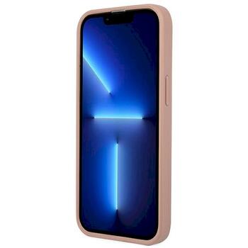 Guess GUHCP13LPSATLP Saffiano Triangle Logo Защитный чехол для iPhone 13 Pro / 13 6,1