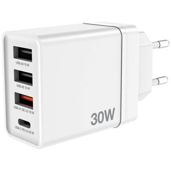 Verbatim CHR-30EU2 USB / USB-C Tīkla Lādētājs 30W (49701V)