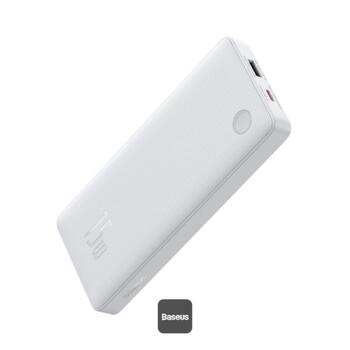 Baseus Airpow Lite Портативный аккумулятор 10000 mAh 15W / белый (PPAP2-10A)