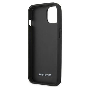 AMG AMHCP13MDOLBK Back Case Кожанный Чехол для телефона Apple iPhone 13 Черный (AMHCP13MDOLBK)
